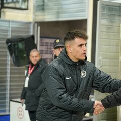 El túnel de vestuarios del Andorra es un polvorín