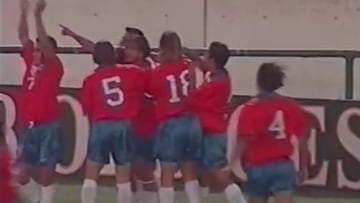 ‘A lo Roberto Carlos’: el increíble golazo chileno ante Brasil en un Sudamericano Sub 20