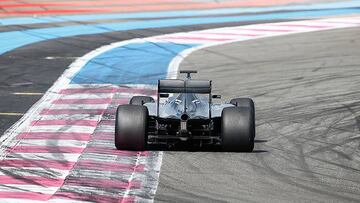 Wehrlein prueba las gomas de lluvia de 2017 con Mercedes