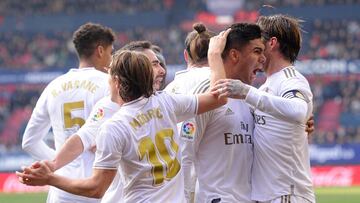 Osasuna 1-4 Real Madrid: resumen, goles y resultado