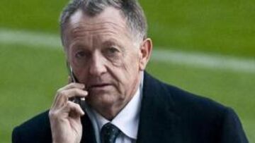 Jean-Michel Aulas, presidente del Lyon.