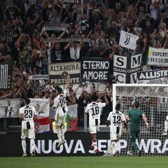 Cierre parcial de la grada de la Juventus por cánticos ofensivos