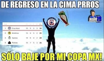 Los memes no perdonan a Pumas traes caer con Cruz Azul