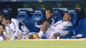 Ex 'galáctico' recordó cuando se quedó dormido en la banca en pleno partido del Madrid