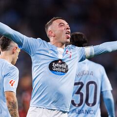 Aspas iguala a Benzema y acecha a Messi