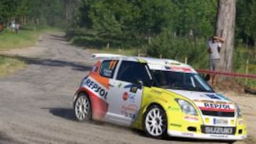 El Suzuki con el que correrá Fuster en Ourense y que habitualmente conduce Santi Cañizares.