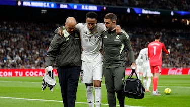 07/12/25 PARTIDO PRIMERA DIVISION JORNADA 15
REAL MADRID - CELTA DE VIGO
LESION DE EDER MILITAO