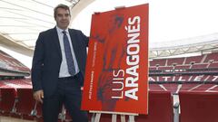 Luis Aragon&eacute;s ser&aacute; la imagen del carnet de socio del Atl&eacute;tico durante la temporada 2019-20.