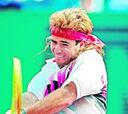Agassi jugó con peluca en Roland Garros 1990