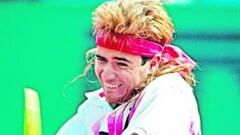 Agassi jugó con peluca en Roland Garros 1990