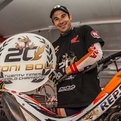 Fujinami al campeón Toni Bou: "¿Cuándo te vas a retirar?"