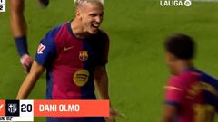 ¡Bendita inscripción! Disfruten de la obra de arte de Dani Olmo para dar la victoria al Barça