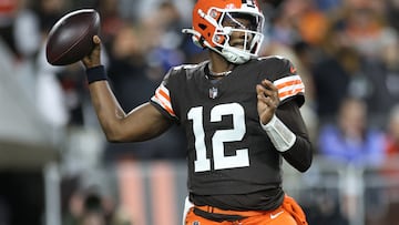 Sanders is set to make the first start of his NFL career this weekend, when the Browns visit the Raiders in Week 12.