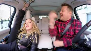 Madonna confiesa en Carpool Karaoke que besó a MIchael Jackson. Imágen: YouTube
