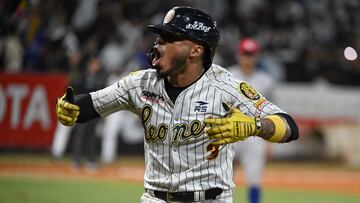 Harold Castro, de Leones del Caracas.