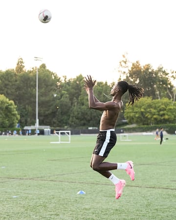 El duro entrenamiento personal de Camavinga en Los Ángeles