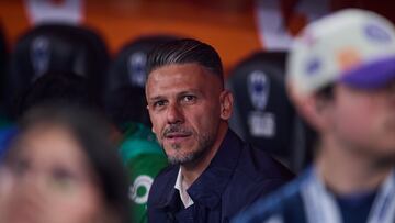 Martin Demichelis head coach of Monterrey during the Semifinal second leg match between Monterrey and Atletico de San Luisas part of the Liga BBVA MX, Torneo Apertura 2024 at BBVA Bancomer Stadium on December 07, 2024 in Monterrey, Nuevo Leon, Mexico.