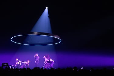 Kenneth durante la celebración de la primera semifinal del Benidorm Fest.