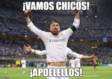 Los memes del Real Madrid-Apoel