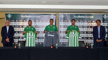 Presentación de los fichajes del Betis.