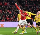 Resumen y goles del PSV vs B. Dortmund, ida de los octavos de final de la Champions League