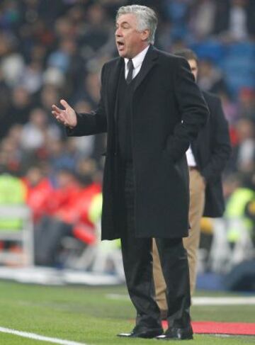 Ancelotti, entrenador del Real Madrid.