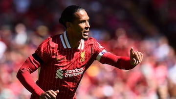 Liverpool aún no trabaja la renovación de Virgil van Dijk