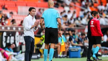 Marcelino García Toral en Mestalla.