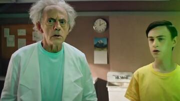 ¿Rick & Morty en acción real? Christopher Lloyd es Rick en este hilarante vídeo promocional