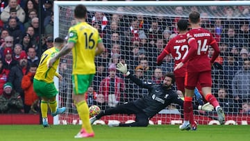 Primera fiesta completa del ‘tridente mágico’ del Liverpool