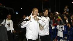 Concentrados después de las uvas