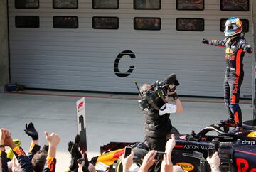 La victoria de Ricciardo en China en imágenes