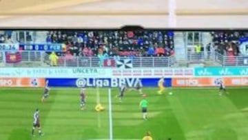 Neymar anunció en las redes que vio el partido ante el Eibar