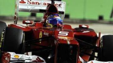 Vettel repite mejor tiempo y Fernando Alonso fue tercero