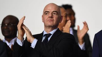 Gianni Infantino, presidente de la FIFA.