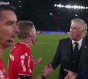 Lo que hizo Ancelotti con Hernández Hernández tras el partido se ve poco en el fútbol