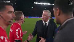 Lo que hizo Ancelotti con Hernández Hernández tras el partido se ve poco en el fútbol