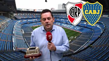 Roncero, euf¨®rico con el Supercl¨¢sico: "El Bernab¨¦u, santuario del f¨²tbol mundial"