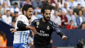 Isco, durante el partido.