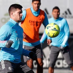 Jovic, baja de última hora por una sobrecarga