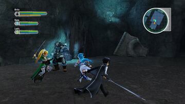 Captura de pantalla - Sword Art Online: Lost Song (PS3)