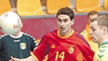 Daniel, jugador de la selección.