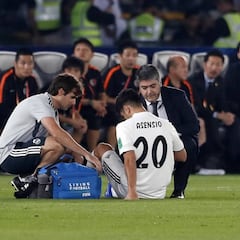 Asensio recae de su lesión
