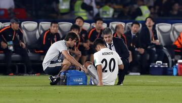 Asensio recae de su lesión