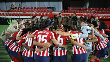 Jugadoras del Atl&eacute;tico