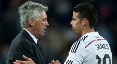 ¿Por qué Pékerman, Ancelotti y Falcioni marcaron a James?