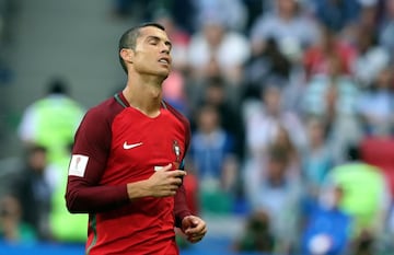 Así fue el partido de Cristiano Ronaldo ante México