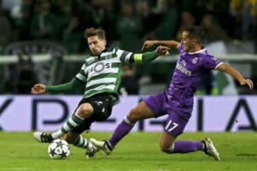 Adrien Silva y Lucas Vázquez.