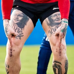 El Chimy presume de cicatrices