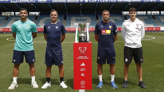 Betis y Valencia se miden por ser el mejor juvenil de España